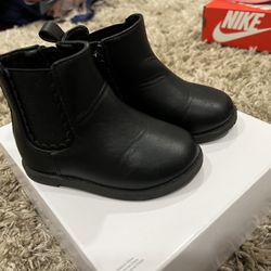 Toddler Girl Black Boots
