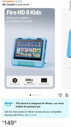 Amazon Fire HD 8 Kids Tablet