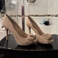 Black Or Beige High Heels $25 Ea. Or $40 For 2