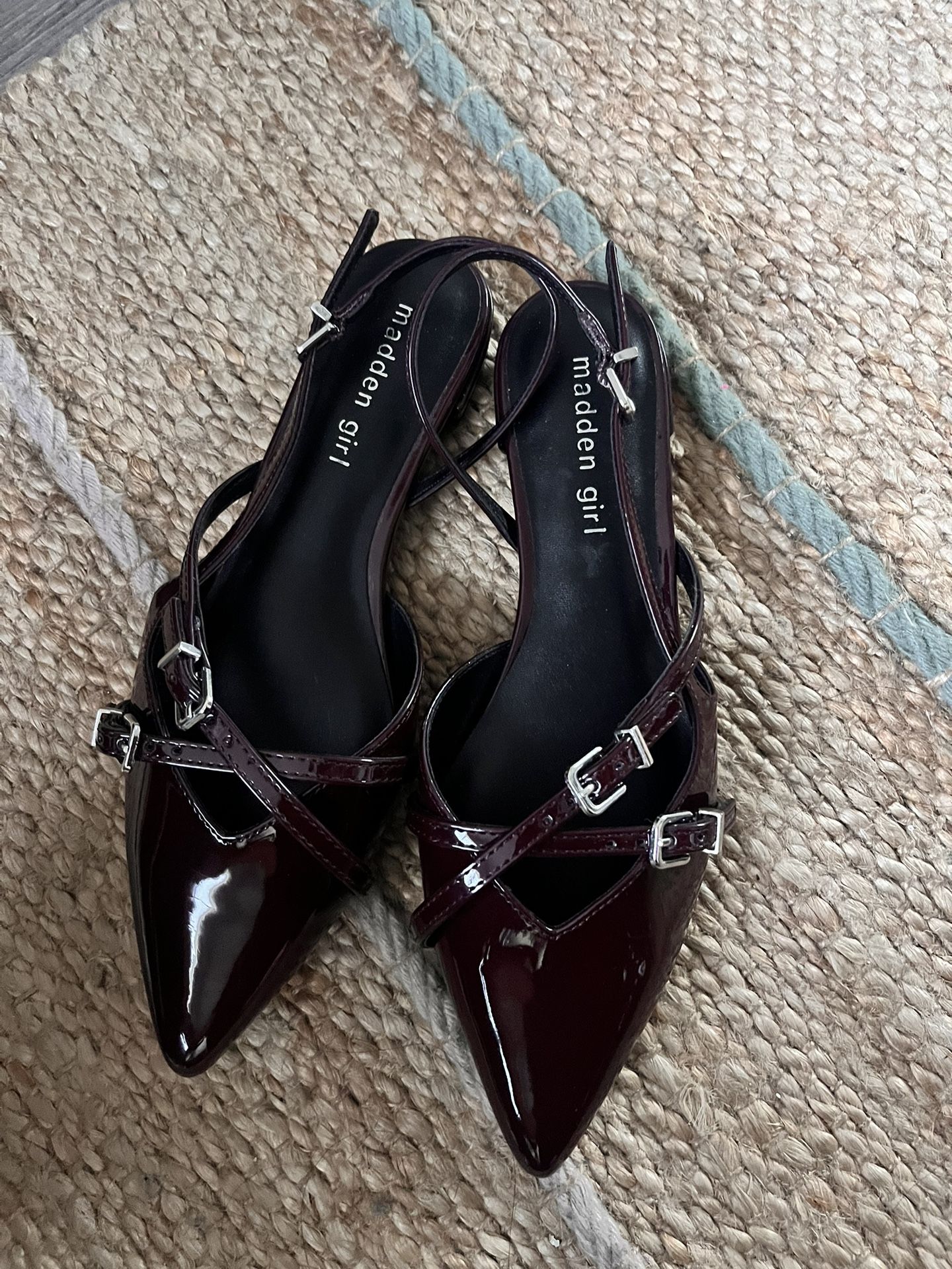 Madden Girl Plum Flats