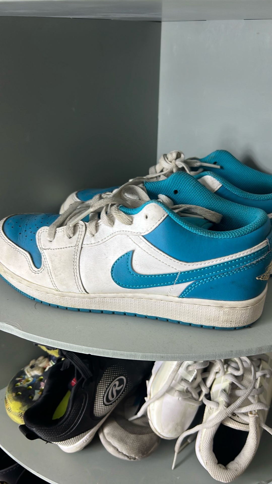 Nike Air Jordan Blue And White