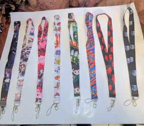 Anime Lanyards 10$ Each (Pokémon, AOT, JJK, Naruto, DBZ, Demon SLAYER)