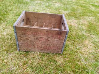 Antique Soda Bottle Box