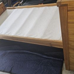 Solid Twin Bed 