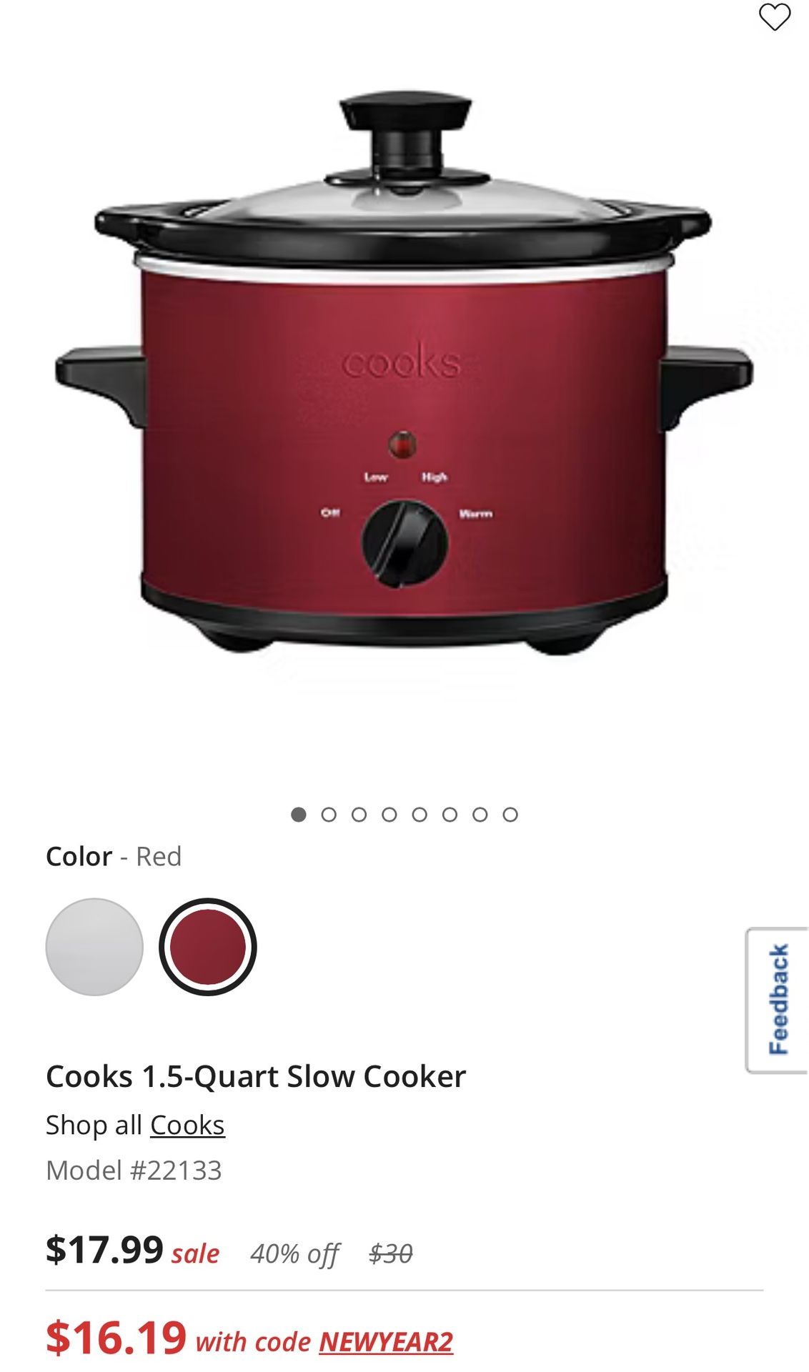 small slow cooker