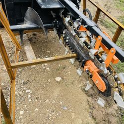 Trencher Attachment for Skid Steer 