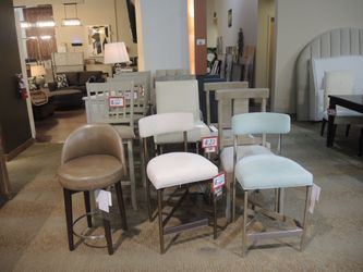 Barstools & Accent Chairs — Assorted Styles (Your Choice, $22 Each)
