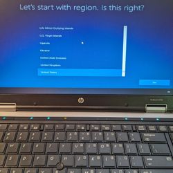 HP ProBook 6450b 14 Inch Business Laptop, Intel Core i5-520M 2.4GHz, 4G DDR3, 500G, DVD, WiFi, VGA, Display Port, Windows 10 Pro 64 Bit-Multi-Language