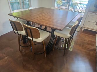 2 matching dining tables