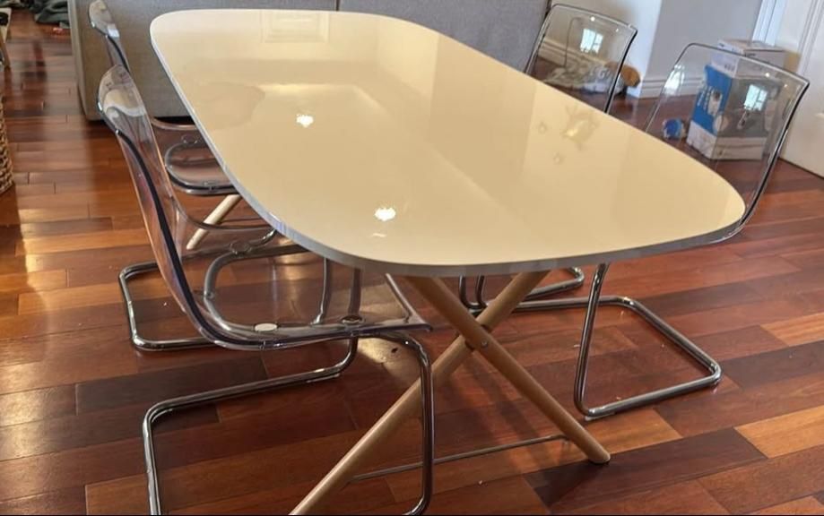 IKEA Table And TOBIAS CHAIRS chairs