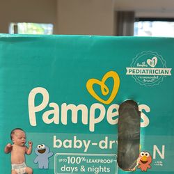 Diapers Size N - 224 Count