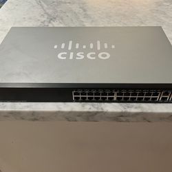Cisco SG300-28P 28-Port Gigabit PoE Managed Switch