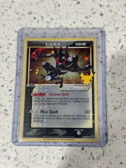 Pokémon Greninja Star SWSH144 25th Anniversary Promo – Mint