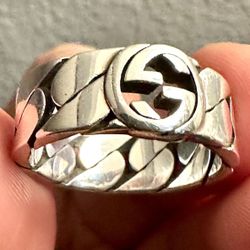 Mens Authentic GG Luxury Ring