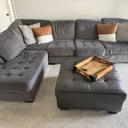 Couch & Ottoman