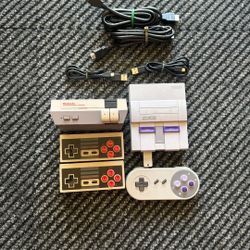 Nintendo NES & SNES Classic Edition Consoles