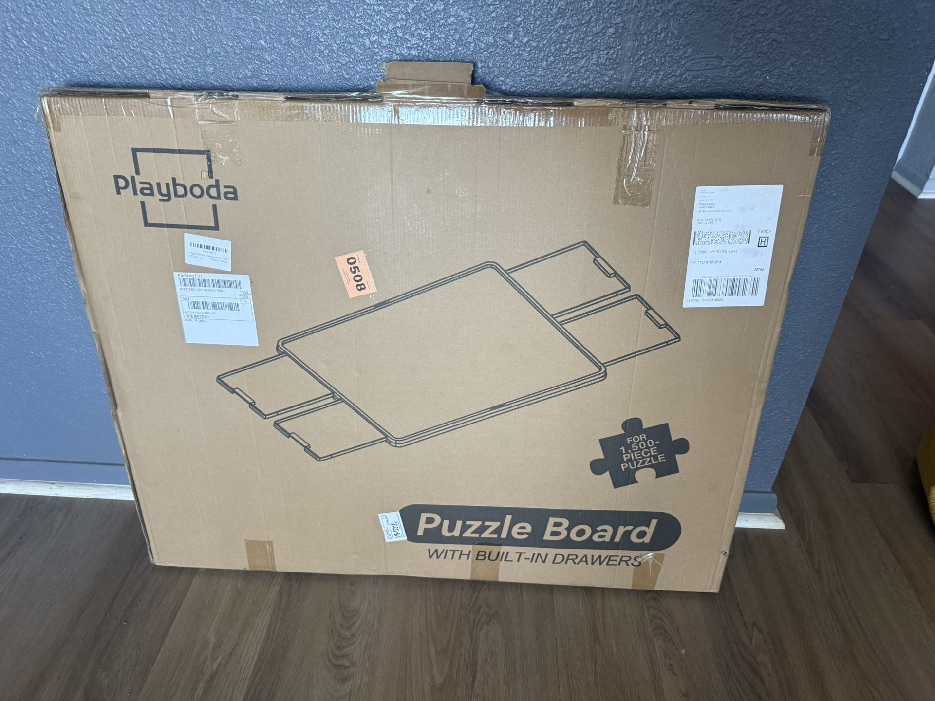Unopened Puzzle Board 1,500 Pieces