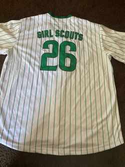 2026 San Diego Padres size XL Adult Stitched Girl Scouts #26 Pinstripe Baseball Jersey