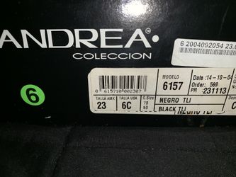 Zapatos negros. Size 6