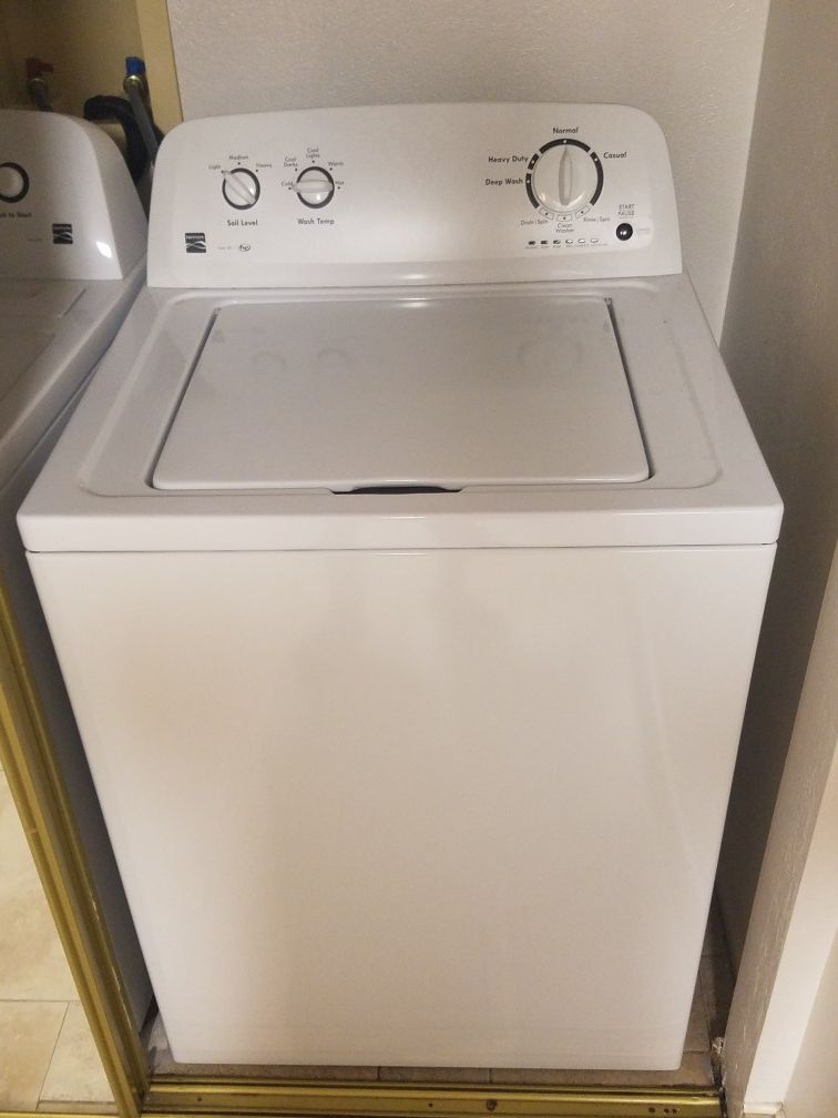 Kenmore Washer and Dryer