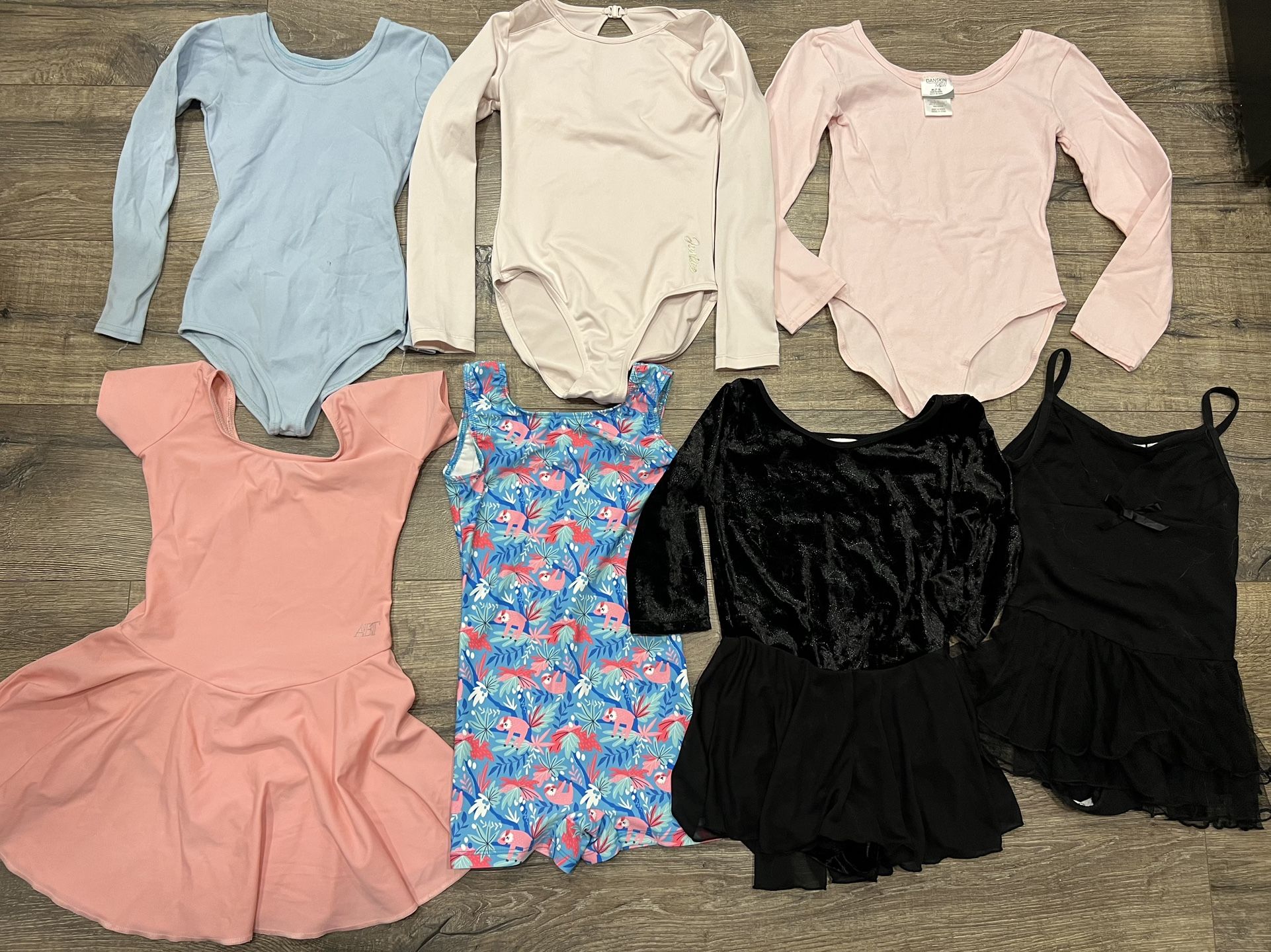 Girls 7/8 leotards set