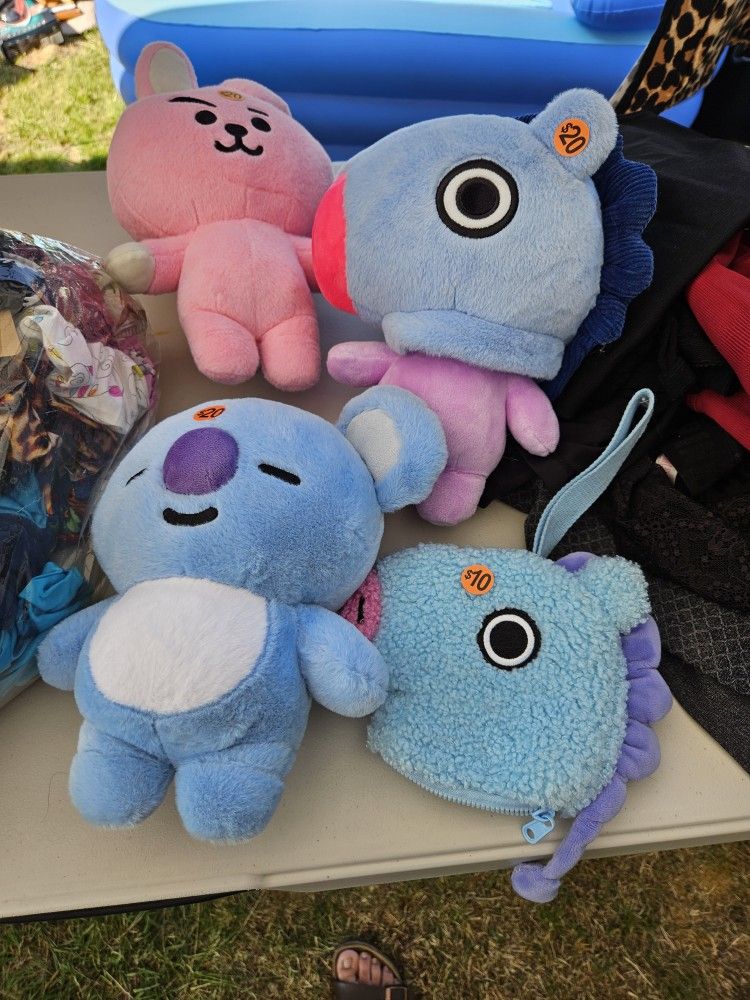 AUTHENTIC BTS BT21 KOYA PLUSH STANDING DOLL