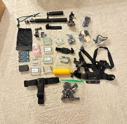 GoPro Hero 3+  Accessories (excludes camera)
