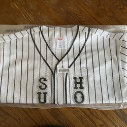 Supreme Homerun Baseball Jersey White Size XXL