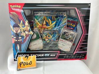 Pokemon Journey Together Hop’s Zacian ex Box Sealed