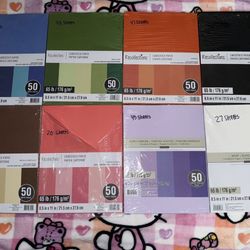 Cardstock Paper Packs 