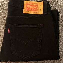 Levi 501 Pants (Worn Once)