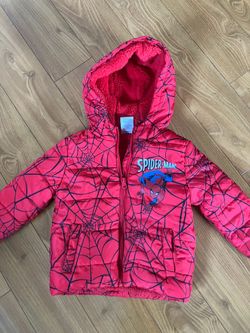 Spider-Man coat size 3t