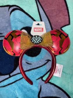 Iron Man-marvel Minnie Mouse adult theme ears