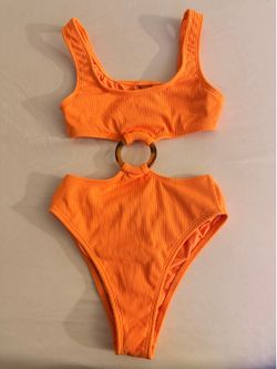 Montce - Orange One Piece Bikini