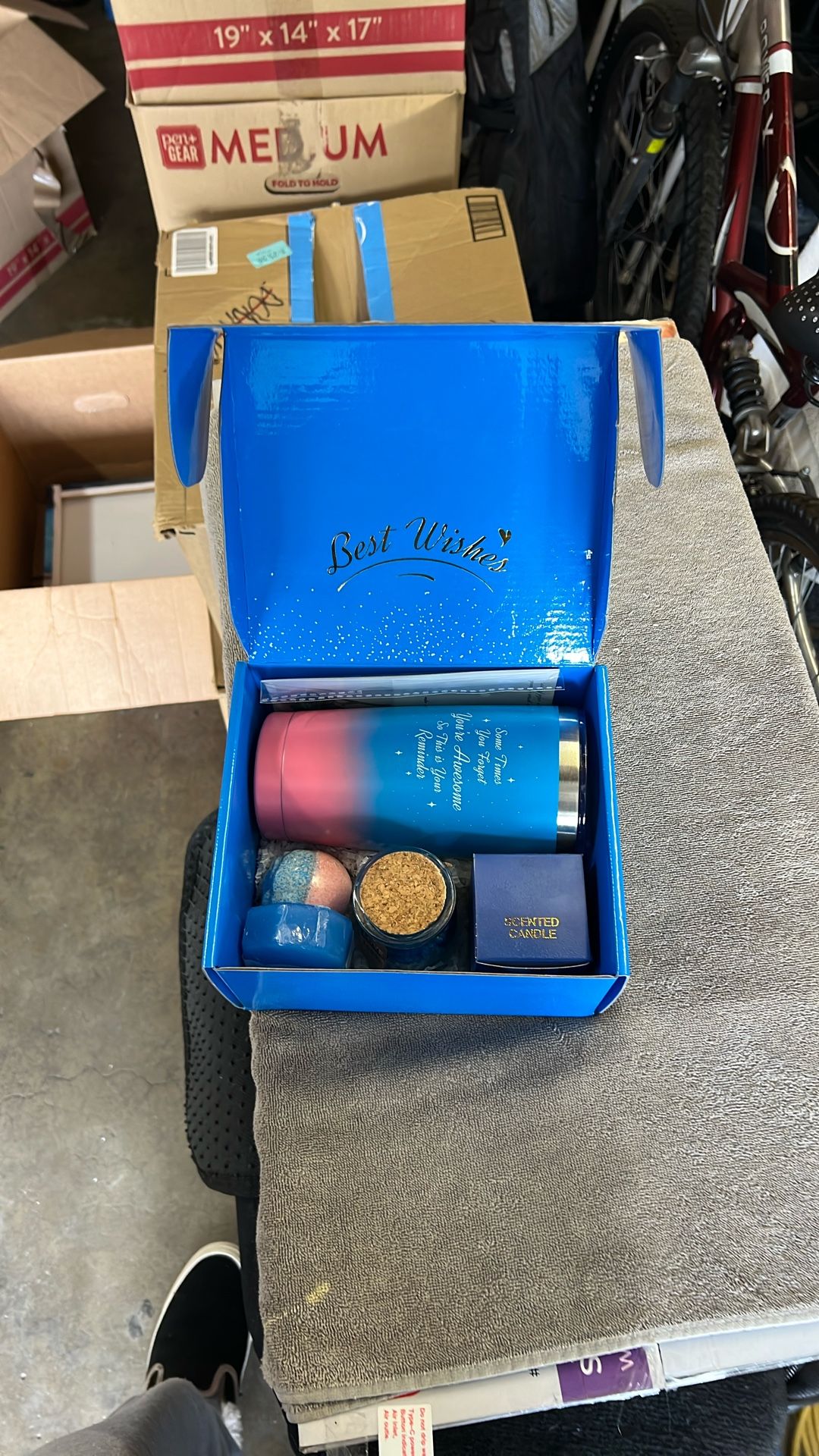 Gift Box With Tumbler