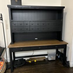 Magnolia home postman's sale desk and hutch