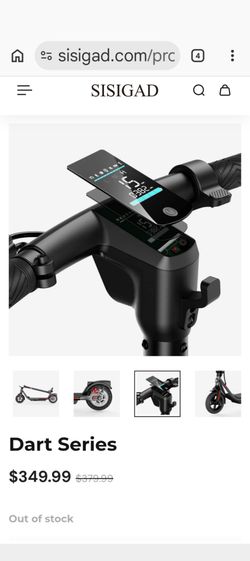 Sisigad Dart Series Electric Scooter