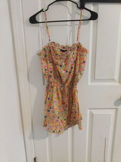 FLORAL 🌺 MINI Short Dresses CUTE Size Small