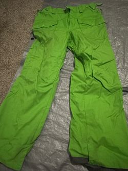 Columbia Green Snow Pants Ski Snowboard Pants