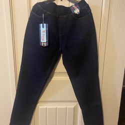 Navy blue Colombian-style women's pants