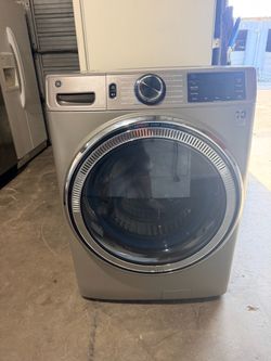 Ge smart washer xl capacity gray