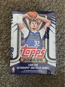 2025/26 TOPPS VALUE BLASTER BOX (84 Cards) NBA Basketball Brand New Sealed