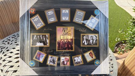 Rat Pack Las Vegas memorabilia display
