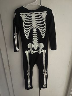 Glow In The Dark Skeleton Costume