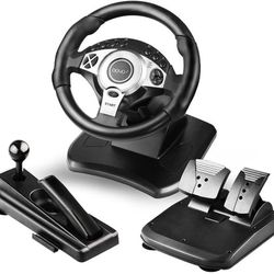 7 In 1 DOYO 900 DEGREE GAME RACING WHEEL