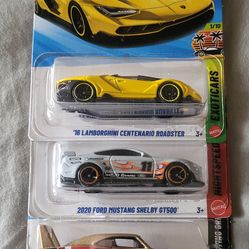 Lambo Mustang  & Charger