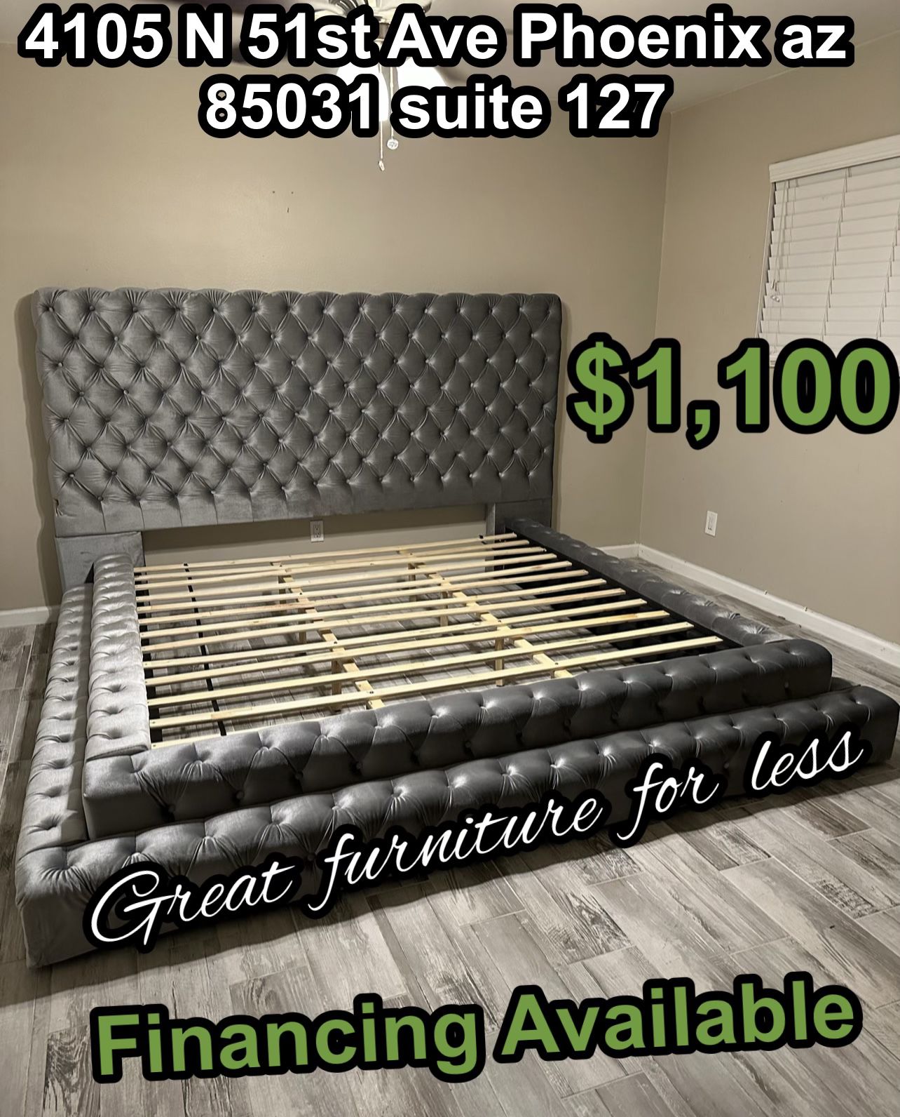 King Size Bed Frame Brand New