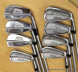 Titleist 735 CM Iron set 3-9, P True Temper Tour Concept Shaft  Used (well)
