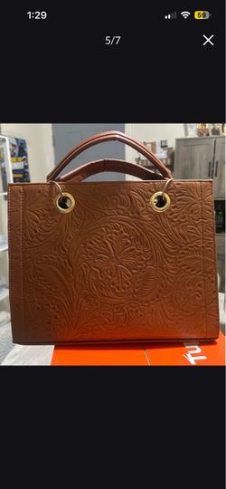 Bolsa Artesanal Mexicana Piel