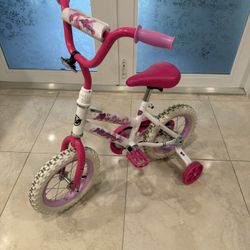 Children Girls Bike with training wheels